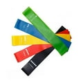 thumbnail image 2 of Giftscircle Resistance Loop Exercise Bands - Set of 5 Bands for Working Out with Instruction Guide & Carry Bag - Mini Resistance Bands for Legs and Butt, 1 Each, 2 of 10