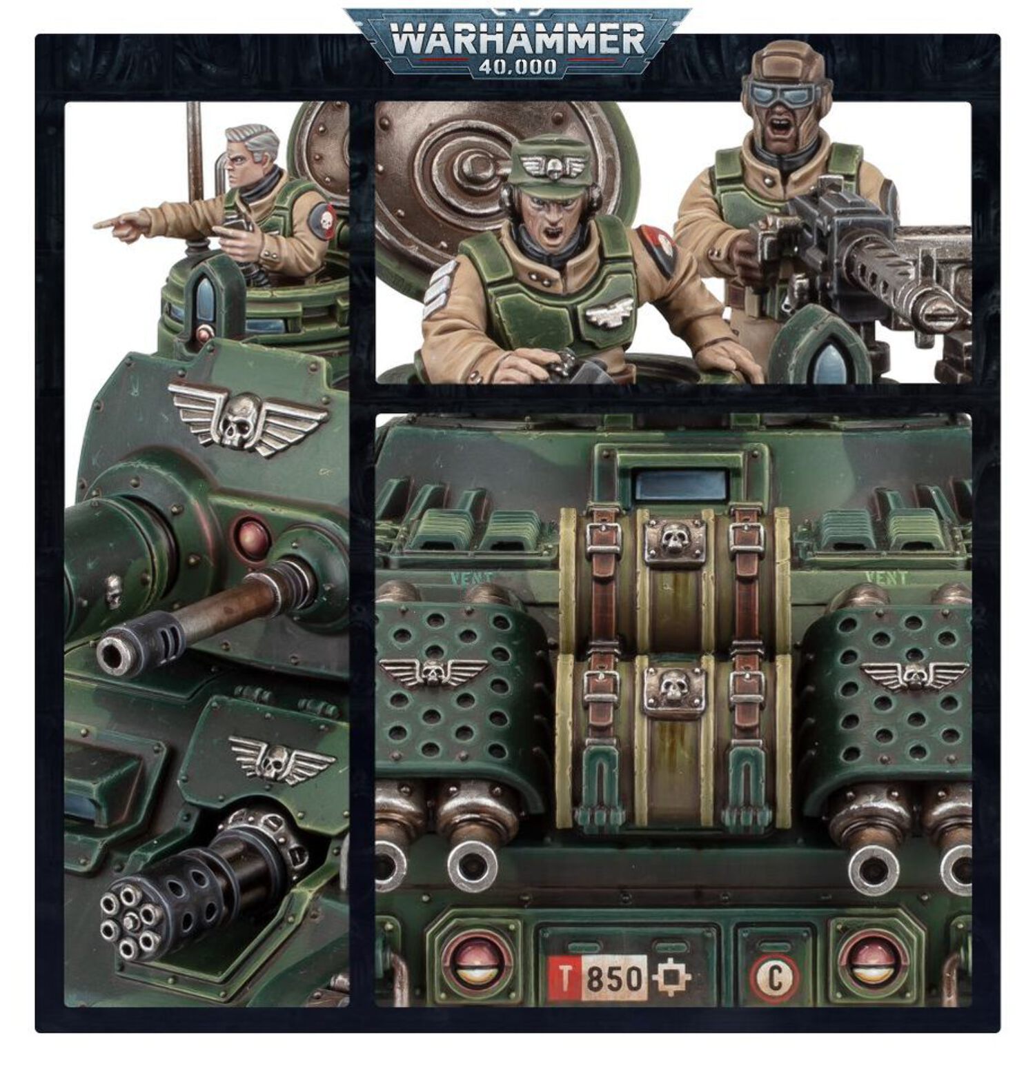 Games Workshop - Warhammer 40K - Astra Militarum - Rogal Dorn Battle Tank