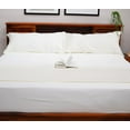 thumbnail image 3 of Earthy Threads Queen Sheet Set - 100% Organic Bamboo 4 Piece Set - Luxurious Silky & Soft - Cooling for Hot Sleepers - Hotel Luxury Bed Sheets - 16"inch Deep Pockets (Ivory), 3 of 7