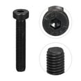 thumbnail image 4 of Uxcell M8x45mm Hex Socket Thin Head Cap Screw Bolts 12.9 Grade Carbon Steel 10 Pack, 4 of 5