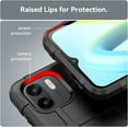 thumbnail image 6 of Durable Sturdy Phone Case for Xiaomi Redmi A1, Heavy Duty Shockproof Slim Rugged Phone Case Bumper Rugged Cover for Xiaomi Redmi A1 HD Black, 6 of 8