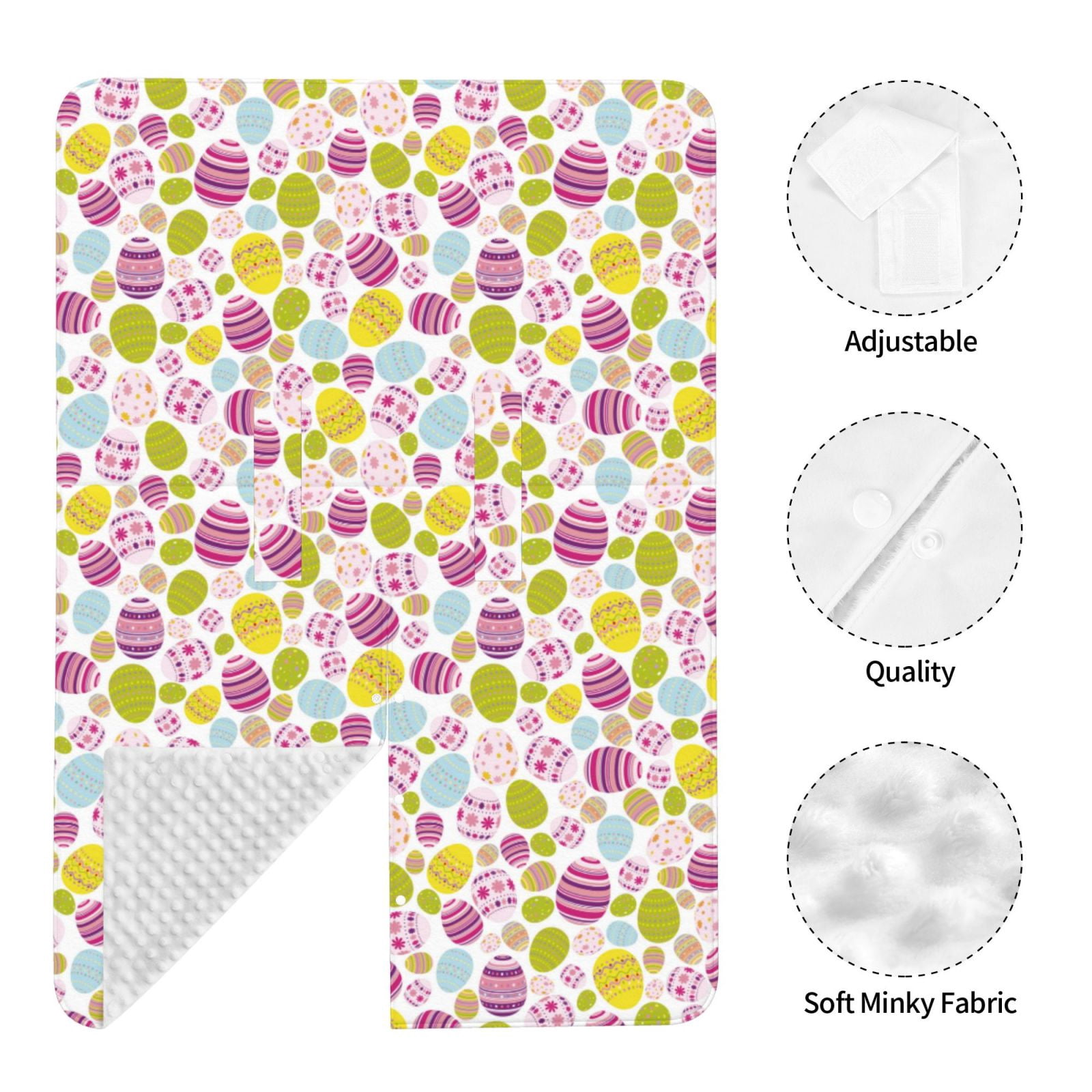 Naloa Easter Egg Baby Car Seat Cover, Breathable Baby Carrier Cover, Multiuse Baby Carrier Cover & Nursing Breastfeeding Cover