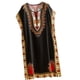 thumbnail image 4 of Vestido largo Boho Elegante para mujer Sunnimix Lado dividido negro, 4 of 7