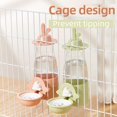 thumbnail image 3 of Rabbits Water Dispenser Rabbits Automatic Feeder Water Rabbits Feeding Watering Cage Mount Rabbits Water Feeder, 3 of 7
