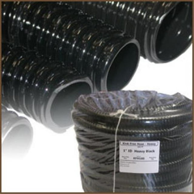 Alpine KFH114 Kink Free Tubing Heavy 1.25 Inch ID x 100 FT Black