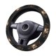 thumbnail image 2 of Balery Metal Style Horned Skull Fundas elásticas antideslizantes para volante, funda protectora universal para hombre y mujer, 15 pulgadas, accesorios para coche., 2 of 6