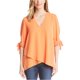 thumbnail image 2 of Blusa de Manga Larga Karen Kane con Lazo Cruzado Naranja Mediana, 2 of 2