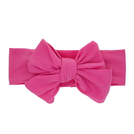 

1PC Baby Boy Girl Solid Bowknot Headwear Beanie Turban Hat Accessories
