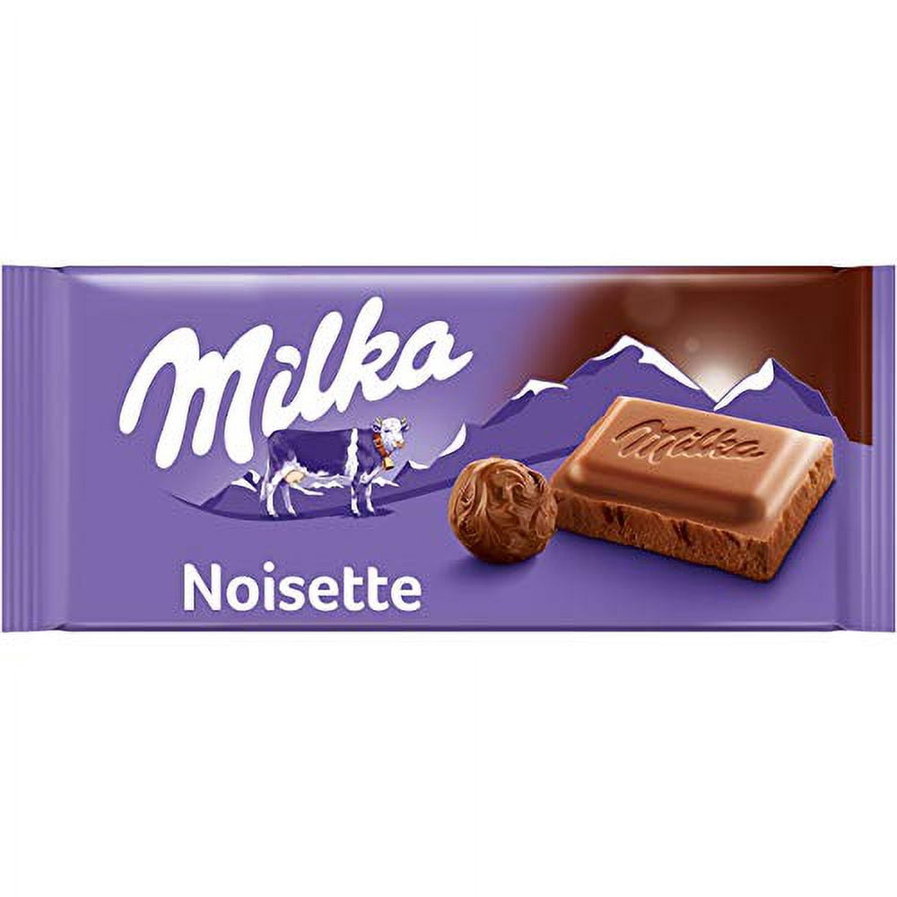 Milka Noisette Chocolate Bar, 3.5 Ounce (Pack of 21)