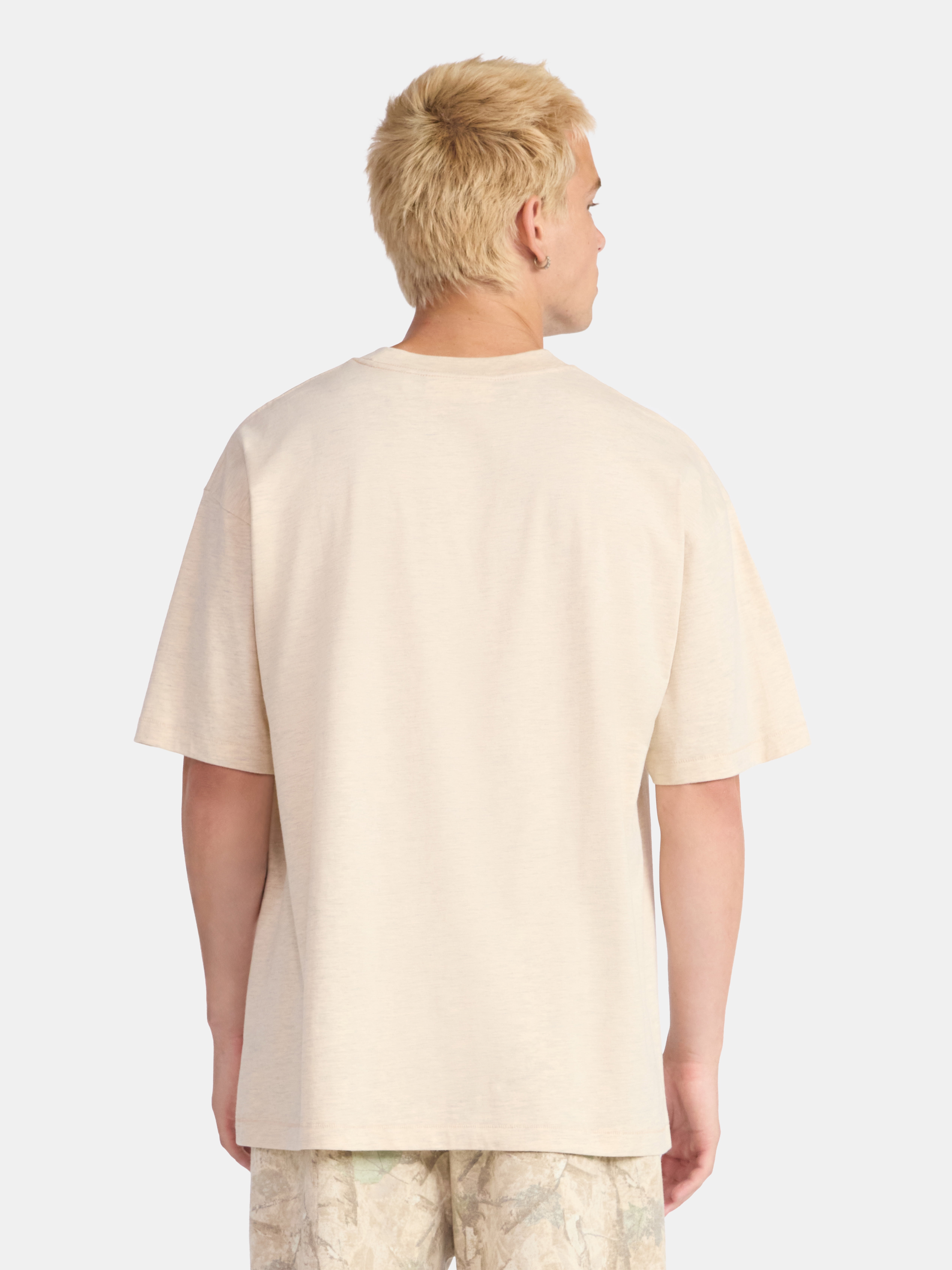 No Boundaries All Gender Cotton Oversize Tee with Short Sleeves, Men's and Big Men's