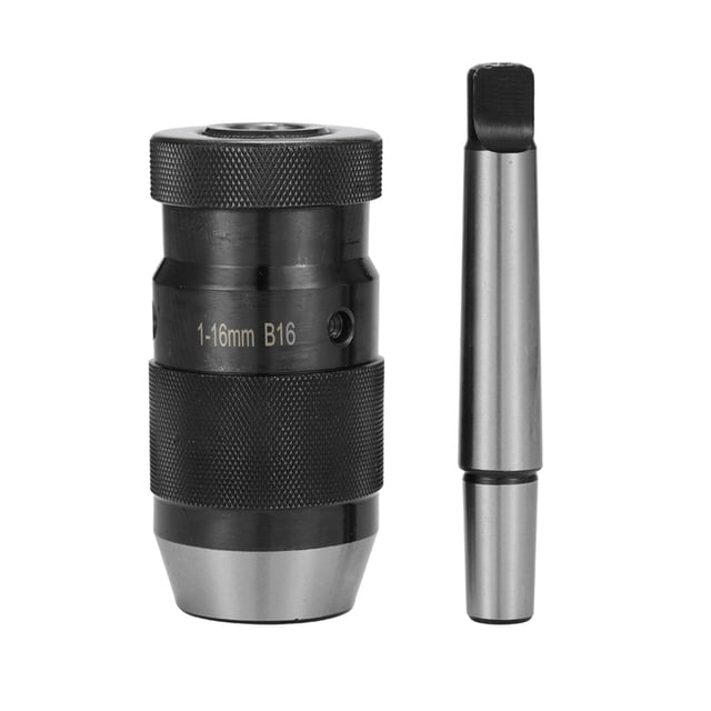 Autodenulador de Geevorks de Perforación de PerforaciónO AUTOMODERNO DE SERVICIO PESADO CON INTEGRADO RÁPIDO CHUCK MT-B16 1-16 MM RANGO DE SUJECIÓN B16 MT2