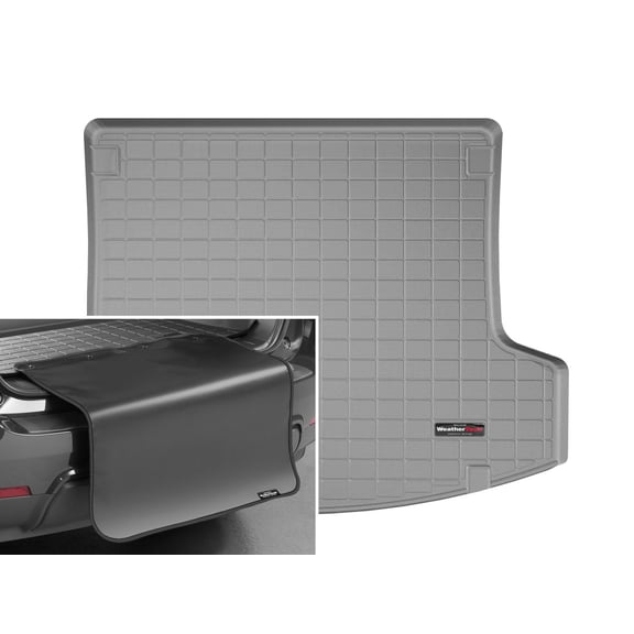 WeatherTech Cargo Trunk Liner with Bumper Protector compatible with 2019-2026 Acura RDX - Behind 2nd Row w/ Bumper Protector, Grey