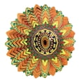 thumbnail image 2 of 3D Wind Multicolor Girar Receptores Grandes campanas Cinético Adornos tridimensionales Jardín libre CUTICAT Hilera de viento, 2 of 8
