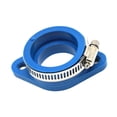 thumbnail image 3 of Tubo de entrada de interfaz de admisión de carburador para pieza de repuesto ATV Pwk34mm con abrazadera Azul 34mm, 3 of 9