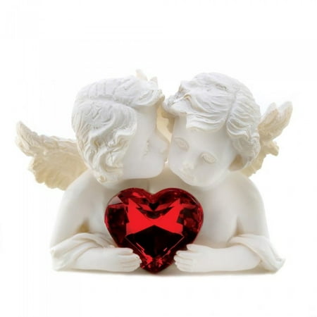 Red Cherubs - TWO IN LOVE CHERUB FIGURINE