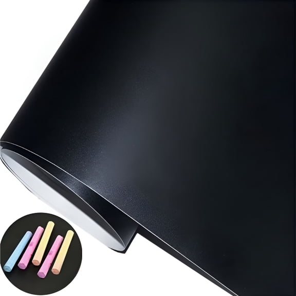 CCOCC Adhesive Blackboard With Chalk 45*200CM Wall Sticker Chalk Board Draw Stickers