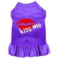 thumbnail image 1 of Kiss Me Screen Print Dress Purple Xl (16), 1 of 1