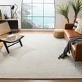 thumbnail image 2 of SAFAVIEH Micro-Loop Charlotte Solid Area Rug, Light Grey/Ivory, 12' x 18', 2 of 8