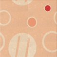 thumbnail image 1 of Ahgly Company Machine Washable Indoor Square Transitional Khaki Gold Area Rugs, 8' Square, 1 of 7