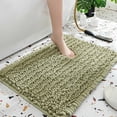 thumbnail image 1 of Alfombra de baño antideslizante para tu zona de confort, alfombra suave de chenilla extra gruesa, alfombra de baño decorativa, lavable a máquina, ultra absorbente, de secado rápido, antideslizante,, 1 of 7