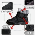 thumbnail image 3 of HAJINK Womens Snow Boots Warm Waterproof Comfortable Slip on Outdoor Winter Shoes, 3 of 6