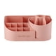 thumbnail image 2 of Organizador de maquillaje giratorio de 360 ​​grados, soporte multifuncional para brochas de maquillaje. Rosa, 2 of 9