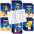 thumbnail image 1 of Libro para colorear Dvbonike Nativity Christmas con 24 piezas para niños, 1 of 7