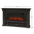 thumbnail image 6 of Real Flame Bristow Solid Wood Landscape Electric Fireplace in Weathered Wood, 6 of 8