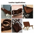 thumbnail image 6 of ELW Grass Feed Leather 8-10 oz. 3-4mm 2.25"x60" 5.7x152.1cm Bourbon Brown Full Grain Cowhide Belt Blank, Straps Tooling, Holsters, Saddle Bags, Knife Sheaths, Furniture Accent, Restoring Chairs, 6 of 8