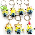 thumbnail image 4 of Llavero con colgante de dibujos animados de Minions, caja ciega, figura creativa con personalidad Kawaii, modelo de juguete para niños, caja de regalo sorpresa, 4 of 6