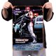 thumbnail image 4 of Placa Metal Vintage Robocop Pintura Hierro Rectangular Arte Pared Del 30x40cm, 4 of 9