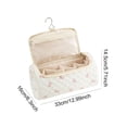 thumbnail image 7 of Waterproof Travel Toiletry Bag, Polyester Makeup Storage Organizer for Women (style6), 7 of 7