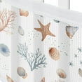 thumbnail image 5 of Sweet Jojo Designs + BreathableBaby Seashells Boy, Girl, Unisex/Gender Neutral Breathable Mesh Crib Liner, 5 of 6