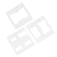 thumbnail image 1 of Inlay Router Templates,  Inlay Template Practical 6x6 Inches  For Woodworking, 1 of 8