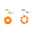 thumbnail image 1 of Summer Porch Goose Trajes Con Gafas para El Césped Jardín () Naranja, 1 of 8