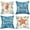 Style#B, variant on Sea Life Coastal Throw Pillow Covers 18x18 Inch Starfish Turtle Crab Coral seahorse Summer Beach Ocean Nautical Outdoor Decorations Decorative Throw Pillows Cases for Couch Decor