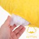 thumbnail image 5 of unbranded Almohada Con Forma De Tela Plush Cojín Decorativo Amarillo Para Sala Y Descanso, 5 of 6