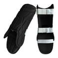thumbnail image 3 of Baseball Batter Guards Guards para adultos Equipo de equipo Ligero Protección de la espinilla Negro, 3 of 8