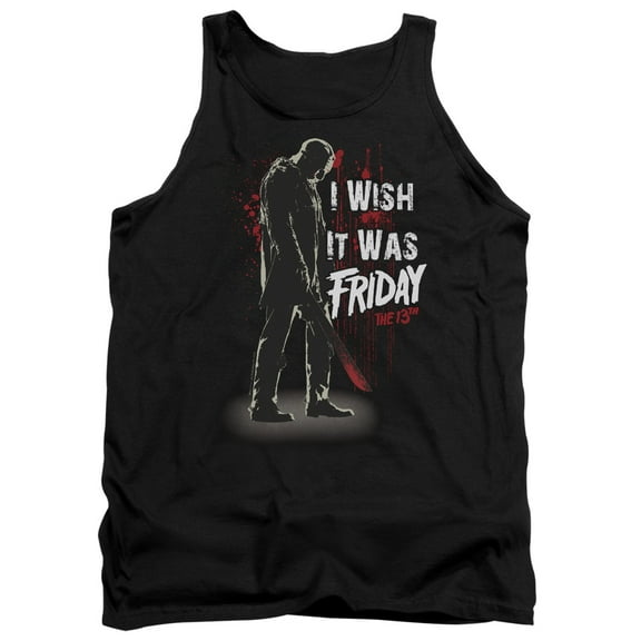 Friday The 13Th - I Wish It Was Friday - Tank Top - Large