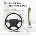 thumbnail image 5 of Naloa Fog Forest Elastic Steering Wheel Cover, Auto Steering Wheel Cover – 15 Inch , Comfortable Grip, Fit Suvs,Vans Cars,Trucks, 5 of 8