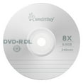 SmartBuy Logo 50 Pack DVD Plus R Dvd+r Dl 8.5gb 8x Double Layer Blank Data Record 50 Discs
