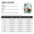 thumbnail image 5 of Haiem Tropical Summer Palm Men's Pajama Short with Soft Woven Cotton Elastic Waistband Sleep Short-3X-Large, 5 of 9