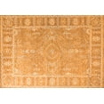 thumbnail image 1 of Ahgly Company Indoor Rectangle Oriental Orange Industrial Area Rugs, 5' x 8', 1 of 4