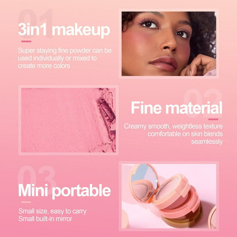 Airbrush Glow & Set Travel Kit : Mini Makeup Trio