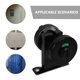 thumbnail image 3 of BESTYASH Cerradura Para Puerta Con Indicador Ocupado Y Vacío Simple Negro, 3 of 8