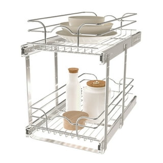 Allnice Pull Out Cabinet Organizer Carbon Steel Cabinet Pull Out