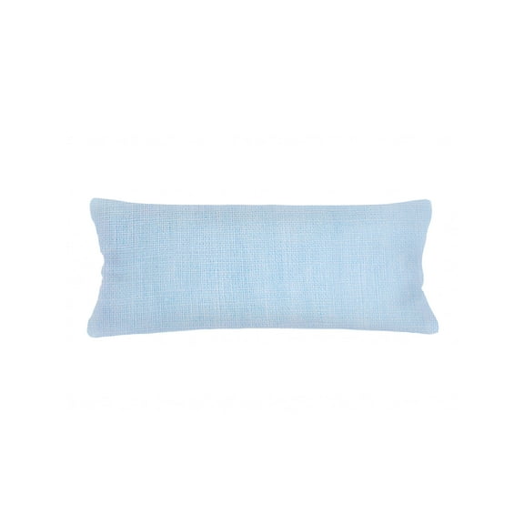 So Soft Linen Light Blue Body Pillow Down Alternative