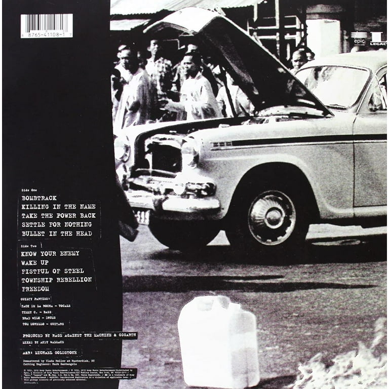 Rage Against the Machine - Rage Against The Machine - Music