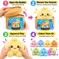 thumbnail image 4 of Christmas Plush Rainbow Dumpling Squishy Toy, 2026 Mystery Stuffed Dumpling Squishies Plushies Fidget Toy with Simulated Steamer & Fuzzy Handle, Stress Relief Surprise Gift, 4 of 8