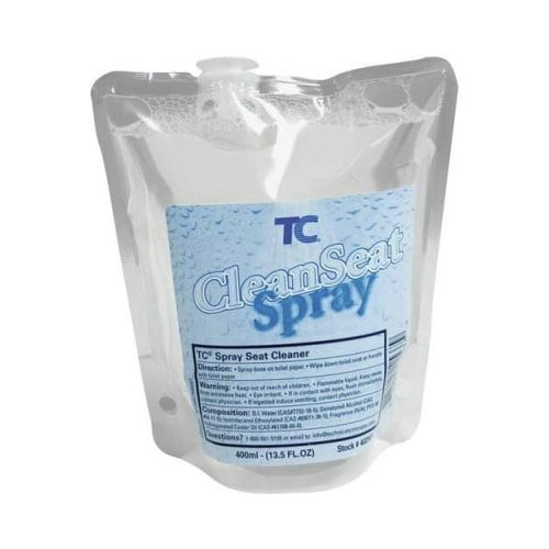 Rubbermaid FG402537 TC 400 ml Unscented Clean Seat Foaming Refill (12/Carton)